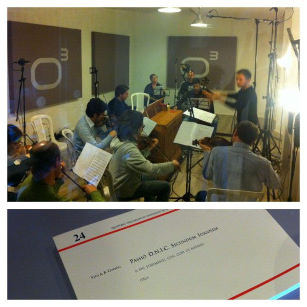 Cappella Musicale Corradiana - Studio Session ad Officina Musicale